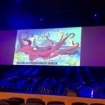 Pre-performance orchestra seating at the WorldCon 2019 Philharmonic music concert in Dublin.