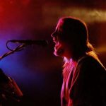Being There Me, at a terrifyingly young age, singing while playing keyboards in Jadis.